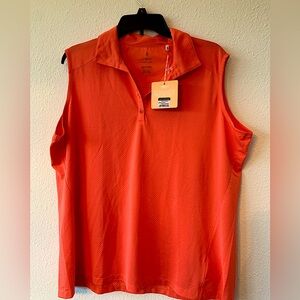 Nancy Lopez Women’s golf sleeveless top.